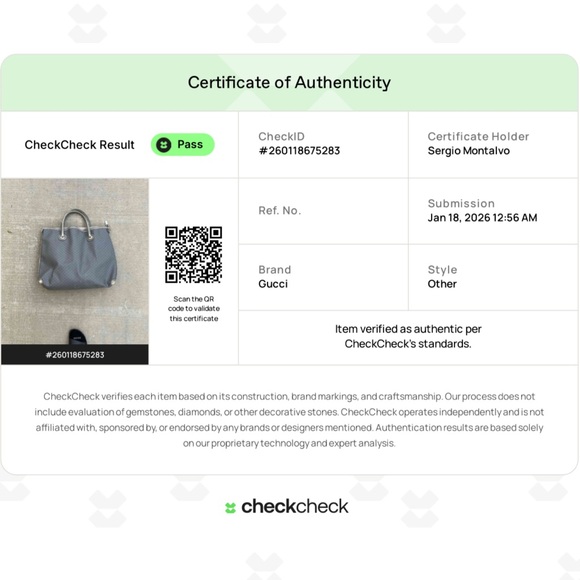 Gucci Vintage Gray Tote Bag - Picture 12 of 12